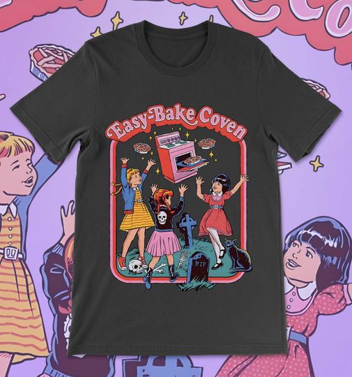 Easy Bake Coven Retro Halloween 90s, Vintage Halloween Tshirt, Scary Halloween Shirt