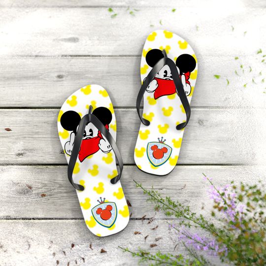 Beach Flip Flops, Disney Sandals, Unisex Flip Flops, Gift for Her, Fun Beach Shoes, Flipflops, Gift for Him, Summer Sandals, Womens Sandals