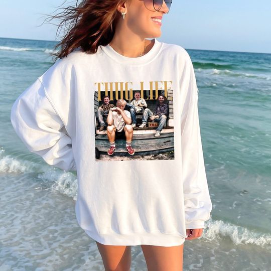 Trump Thug Life Sweatshirt, My Favorite Men Are Criminals, Wallen Bryan Wetzel Trump Sweater, Republican Sweatshirt, Funny Crewneck