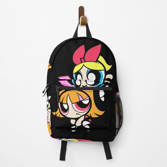 The powerpuff girls Backpack, Backpack for Kids, Laptop Backpack, Movies School Backpacks - 0162629