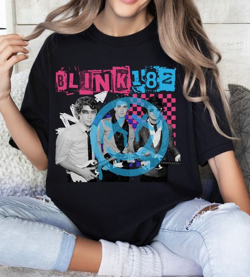 B182 Jonas Brothers band tshirt Kevin Jonas Travis Barker Nick Joe shirt Funny Im gonna tell my kids