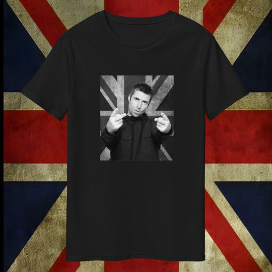 Liam Gallagher Oasis T-Shirt, Liam Gallagher Definitely Maybe Tour 2024 T-Shirt, Casual Cotton Short Sleeve T-shirt, Music Shirt for Fans, Music Men Summer Clothing