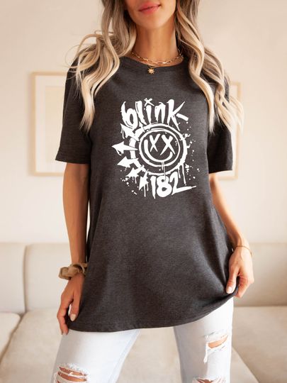 B182 T-Shirt, Smile Face T-Shirt, Cute Smile Shirt, B182 Rock Shirt, Trendy Vintage Smile Shirt