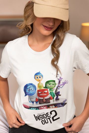 Inside Out 2 T-Shirt Adult Unisex, Women and Men Shirt, Disneyworld, Disneyland