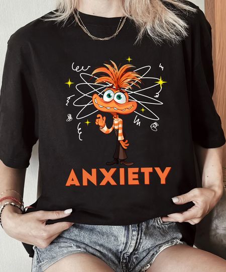 Disney Pixar Inside Out 2 Characters Anxiety Mood Shirt, Core Memory Day