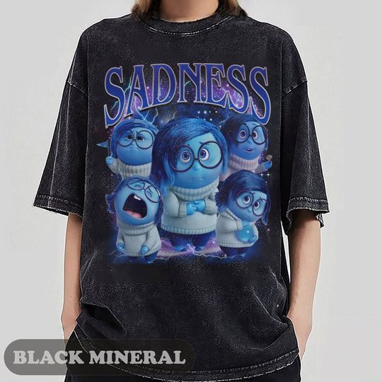 Inside Out Friends Sadness Fear Joy Shirt Funny Tee, Disney Inside Out Character