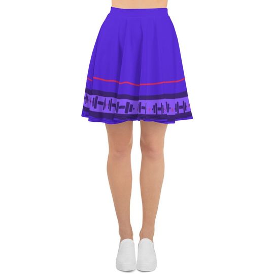 Strong Sister Skater Skirt, Disney Costume, Active Wear for A Park Day, Merch for A Fun Costume, Cosplay. Trip Styles
