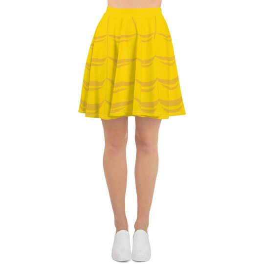 Belle Princess from Beauty and the Beast Skater Skirt, Disney Costume, Active Wear for A Park Day, Merch for A Fun Costume, Cosplay. Trip Styles