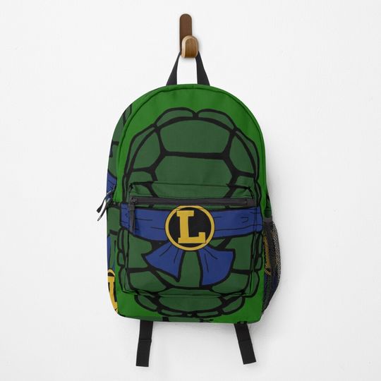 Ninja Turtle Leo Backpack, Back to school gift, Cute Gift For Girl, Funny Backpack