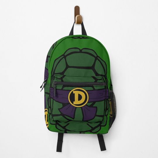 Ninja Turtle Donnie Backpack, Back to school gift, Cute Gift For Girl, Funny Backpack