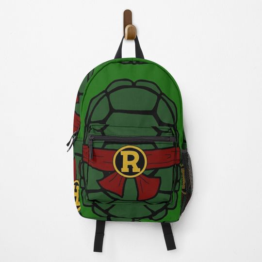 Ninja Turtle Raph Backpack, Back to school gift, Cute Gift For Girl, Funny Backpack