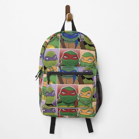 TMNT 2012 Backpack, Back to school gift, Cute Gift For Girl, Funny Backpack