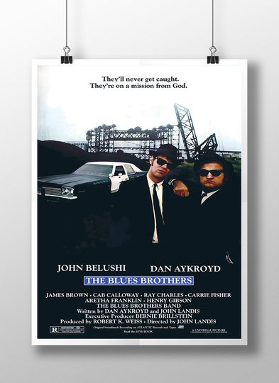 The Blues Brothers - Movie Poster