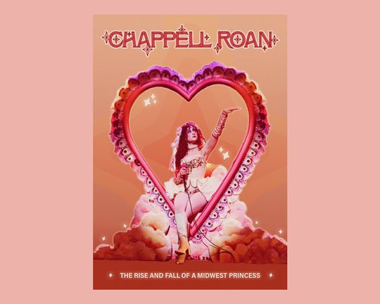 Chappell Roan poster / The Rise And Fall Of A Midwest Princess / wall print 3 sizes Chappell Roan Decor, Aesthetic Home Decor