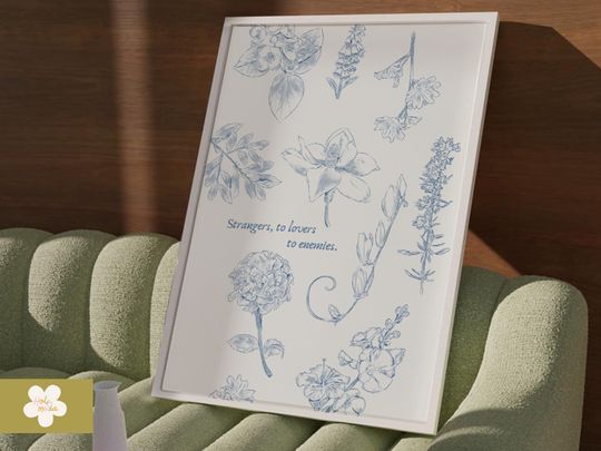 Renee Rapp | In The Kitchen aesthetic lyric print | Typographic Wall Art| Concert photography | Bedroom Dorm Poster | Gift for her | Lesbian