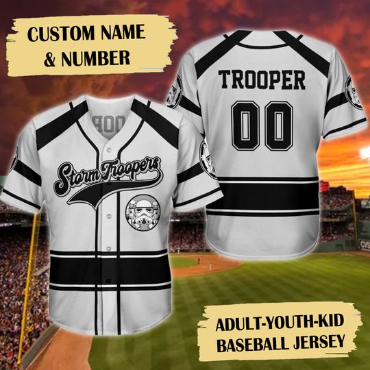 Personalized Warrior Uniserve Baseball Jersey, Comfortable Short Sleeve Sports Baseball Jersey for Men, Women, Kids - Trending Street Fashion