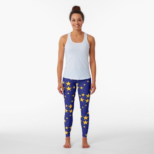 Five Nights at Freddy's Moondrop Pattern Leggings, Gift for Women, Funny Women Leggings, Comfortable Leggings