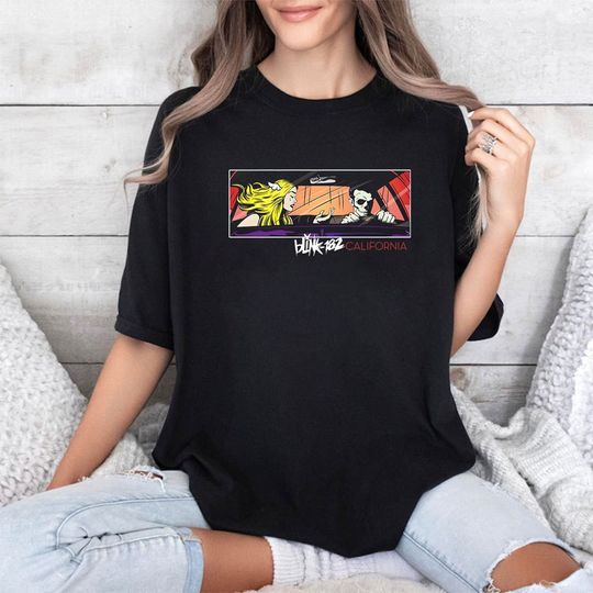 B182 California Album Unisex shirt, American Rock Band B182, Vintage B182 shirt, MuBlink 182 for Men Or Women, Holiday Gift