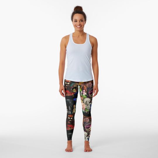 Villains Leggings, Gift for Women, Funny Women Leggings, Comfortable Leggings