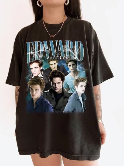 Edward Cullen Robert Pattinson Retro Bootleg Shirt, Vintage Robert Pattinson Shirt, Robert Pattinson Sweatshirt, Robert Pattinson Tshirt