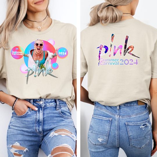 Discover P!nk Summer 2024 Tour T-shirt, Pink Fan Lovers T-shirt, Music Tour 2024 T-shirt, Pink Tour T-shirt, Gift for Pink Fan Lover T-shirt