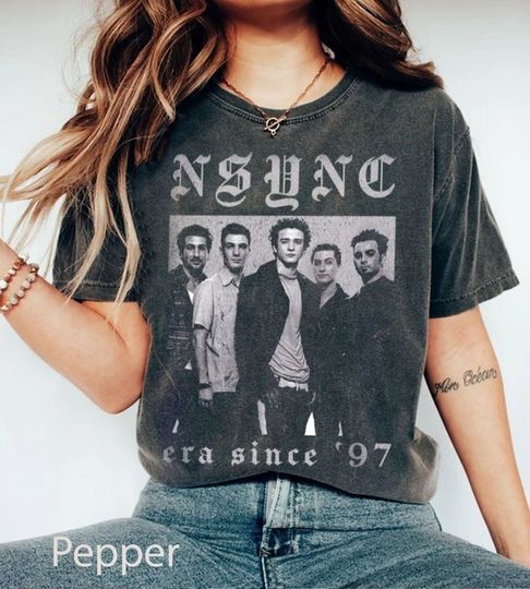Vintage NSYNC Boy Band Shirt, Nsync Eras Shirt,90s Boy Band Shirt, In my Nsync Reunion Era, Concert Music 2024 Shirt, Unisex shirt