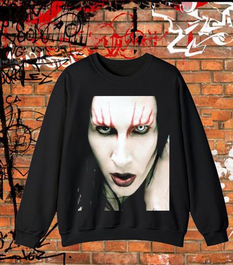 Vintage Marilyn Manson T-Shirt | Unisex Shirt | Long Sleeve Sweatshirt | Men And Women