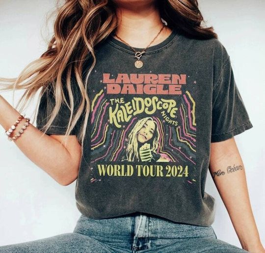 Lauren Daigle 2024 Tour Thank God I Do Shirt, Lauren Daigle Fan Shirt, Lauren Daigle Concert 2024 For Fan, Lauren Daigle 2024 Shirt