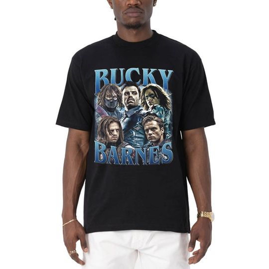 Retro BUCKYY Bn Barnes Shirt, Sebastian Stan Gift Fans, Sebastian Stan Tshirt, Sebastian Stan Bootleg shirt, Sebastian Stan Comfort Color Shirt