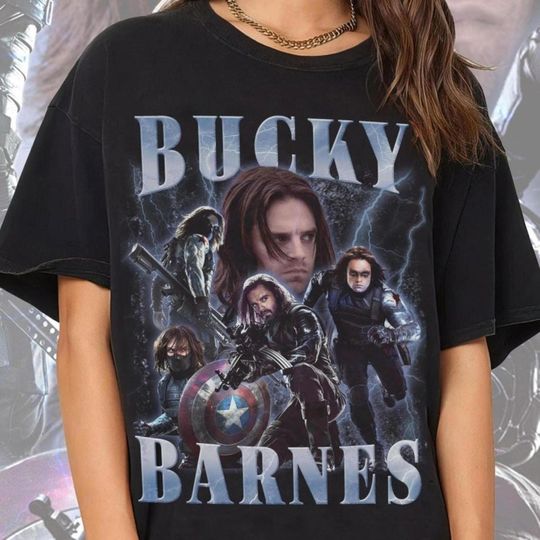 BUCKYY Bn Barnes Bootleg Shirt, BUCKYY Bn Barnes Winter Soldier T shirt , Sebastian Stan TShirt, Sebastian Stan Comfort Color Shirt Kid Shirt