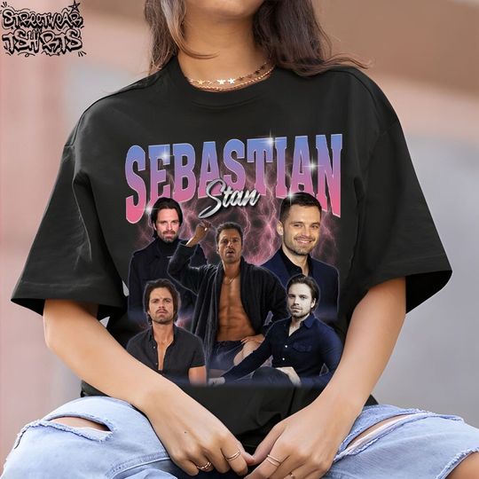 Sebastian Stan Shirt, Sebastian Stan Bootleg Shirt, Vintage Sebastian Stan Shirt, BUCKYY Bn Barnes Tshirt, Sebastian Stan Comfort Color Shirt