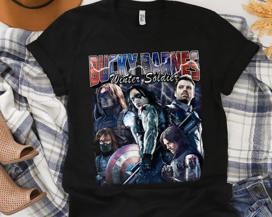 BUCKYY Bn Barnes Bootleg Shirt, BUCKYY Bn Barnes Winter Soldier T shirt , Sebastian Stan T Shirt, Sebastian Stan Comfort Color Shirt
