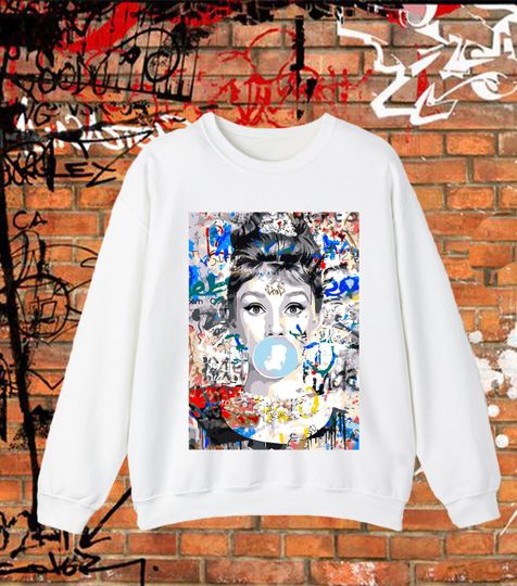 Vintage Audrey Hepburn T-Shirt | Unisex Shirt | Long Sleeve Sweatshirt | Men And Women