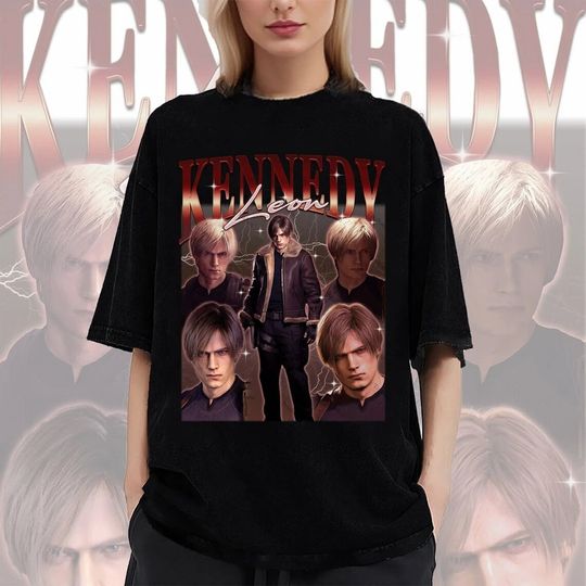 Leon Kennedy Bootleg T-Shirt, Leon S. Kennedy Comfort Colors Shirt, Leon S.Kennedy Shirt, Resident Evil 4 Shirt, RE4 Shirt, Video Game Shirt