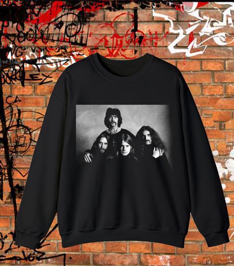 Vintage Black Sabbath T-Shirt | Unisex Shirt | Long Sleeve Sweatshirt | Men And Women