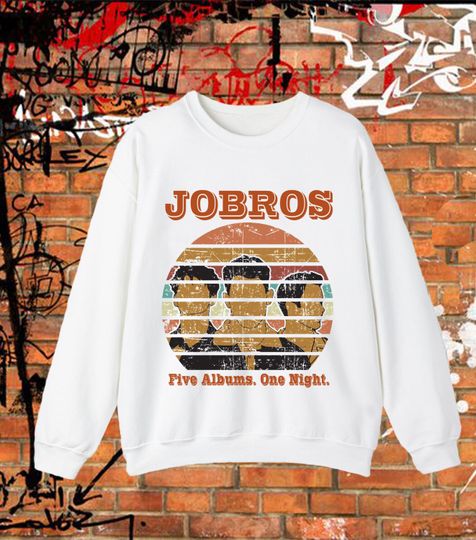 Vintage Jonas Brothers T-Shirt | Unisex Shirt | Long Sleeve Sweatshirt | Men And Women