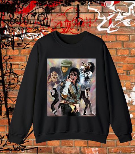 Vintage Michael Jackson T-Shirt | Unisex Shirt | Long Sleeve Sweatshirt | Men And Women