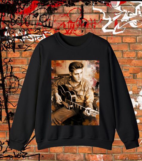Vintage Elvis Presley T-Shirt | Unisex Shirt | Long Sleeve Sweatshirt | Men And Women