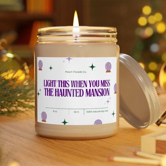 Disneyland The Haunted Mansion Scented Candle