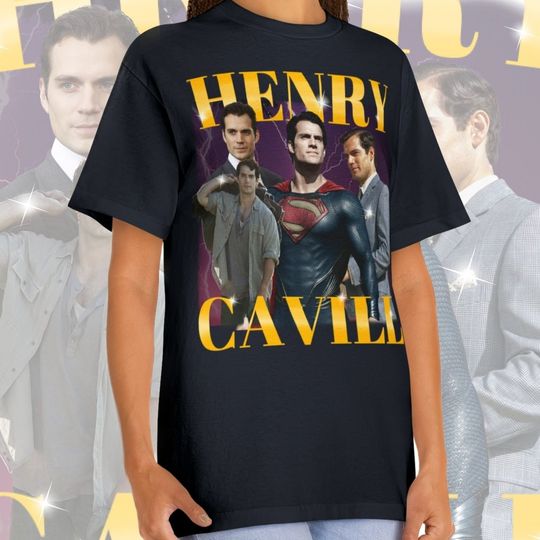 HENRY CAVILL Shirt, Henry Cavill Bootleg shirt, Henry Cavill Comfort Color Shirt, Henry Cavill Fan Tee, Henry Cavill Gift for Movie Fans