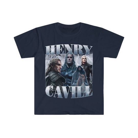 Retro Henry Cavill Shirt, Henry Cavill Bootleg T-shirt, Henry Cavill Homage Limited Henry Cavill Vintage Shirts, Gift For Unisex T-Shirt