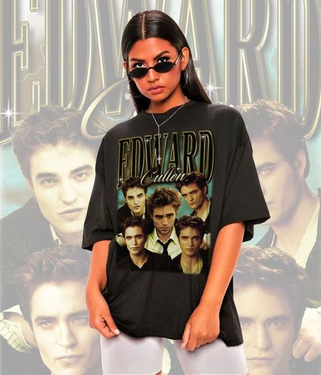 Edward Cullen Shirt, Vintage Robert Pattinson Shirt, Twilight Bootleg Tee Unisex T-Shirt, Robert Pattinson Tshirt Comfort Color