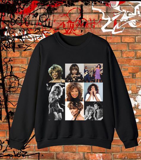 Vintage Tina Turner T-Shirt | Unisex Shirt | Long Sleeve Sweatshirt | Men And Women