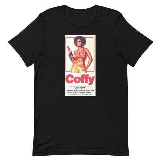 Pam Grier Coffy Homage Unisex t-shirt | Cotton Short Sleeve Tee | Summer Casual Shirt | Vintage Shirt