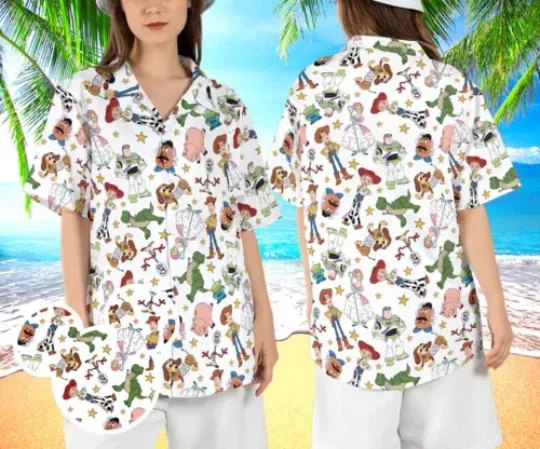 Toy Story Friends 3D HAWAII SHIRT Mother Day Gift All Over Print