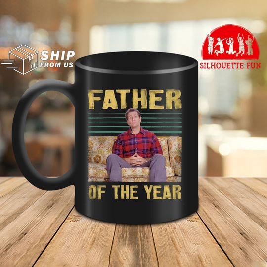 Father Of The Year Vintage Ceramic Coffee Mug Al Bundy Married With Children Ceramic Coffee Mug