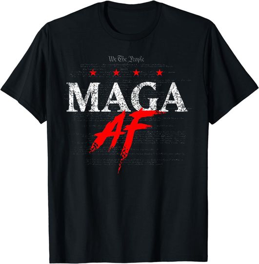 MAGA AF Shirt Trump 2024 Republican Take America Back T-Shirt