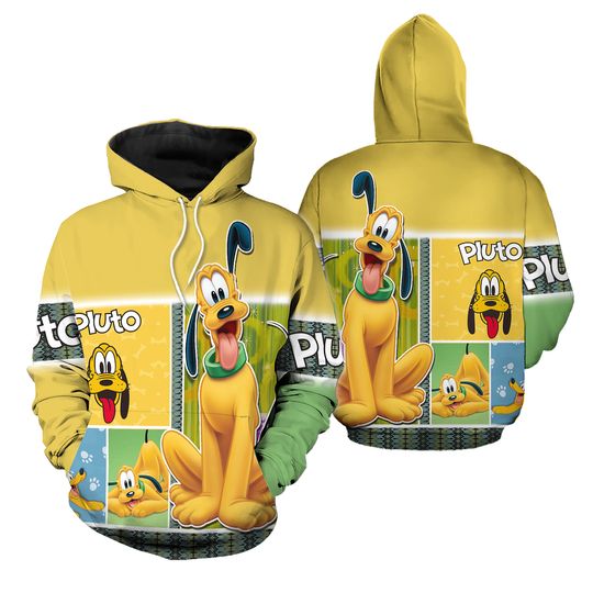 Pluto Pullover Hoodie, Disney Pluto Shirt, Disney Pluto Hoodie