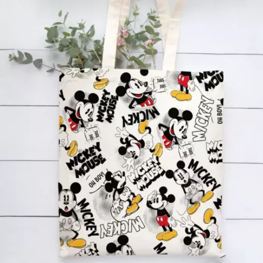 Mickey Mouse Tote Bag, Mickey Mouse Hand Bag, Mickey Mouse Lovers Gift Bag