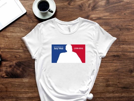 Jerry West Men's T-Shirt, Sport Lover Gift, Trending Fashion, Cotton For Men, Casual Top Tee